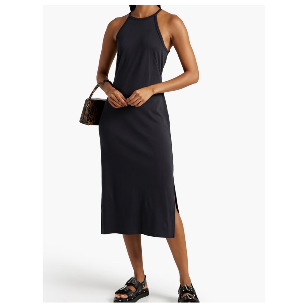 ShopEvelynne Black Midi Dress